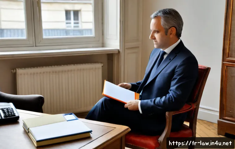지적재산권법상 디자인권과 실용신안권 - Photorealistic French intellectual property law consultation, a mature product designer and patent a...